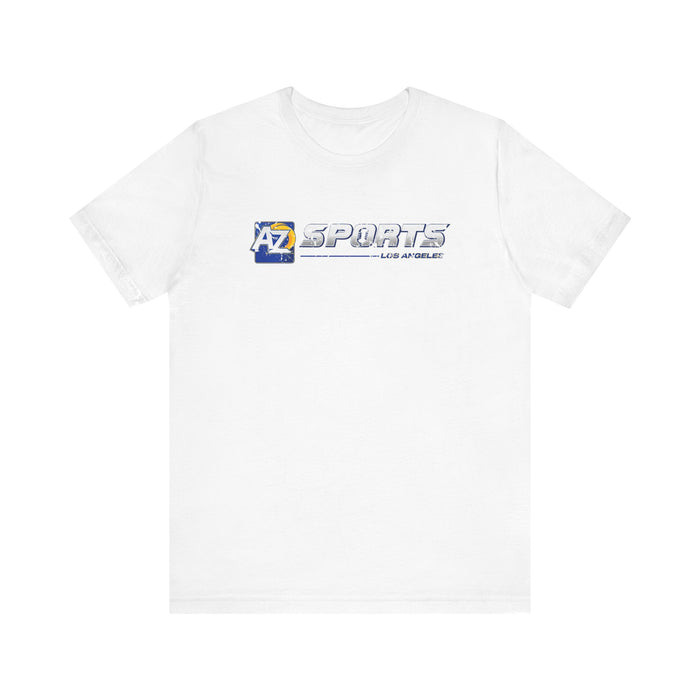 A to Z Sports Rams Distressed Horizontal T-Shirt