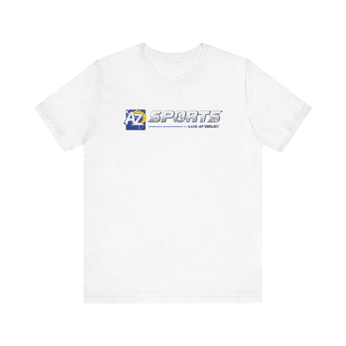 A to Z Sports Rams Distressed Horizontal T-Shirt