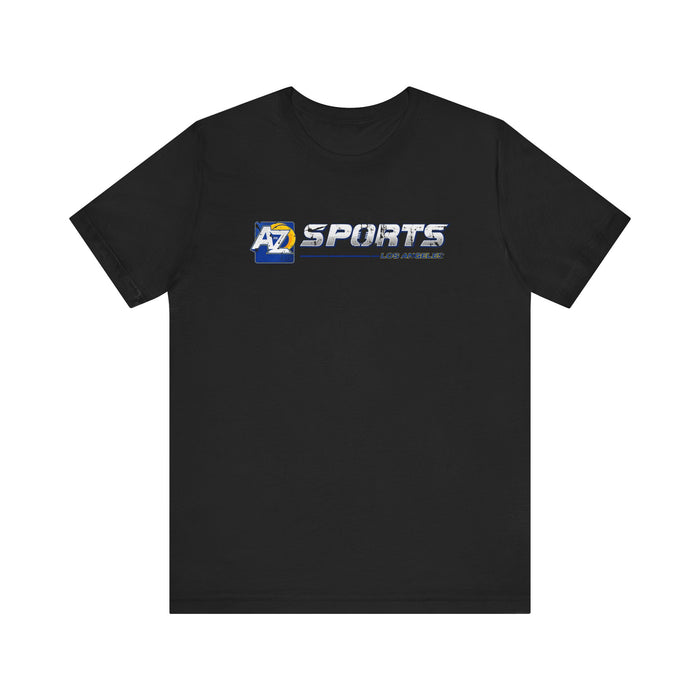 A to Z Sports Rams Distressed Horizontal T-Shirt