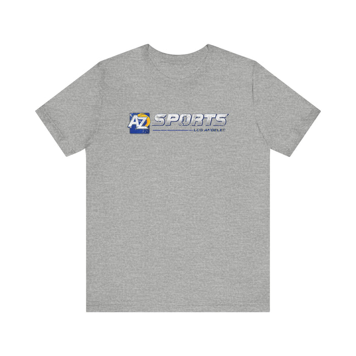 A to Z Sports Rams Distressed Horizontal T-Shirt