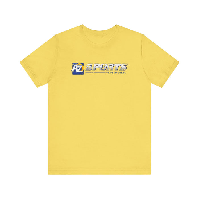 A to Z Sports Rams Distressed Horizontal T-Shirt