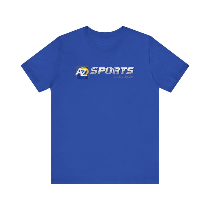 A to Z Sports Rams Distressed Horizontal T-Shirt