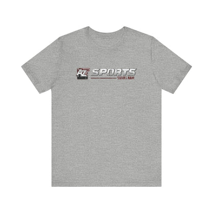 A to Z Sports Texas A&M Distressed Horizontal T-Shirt