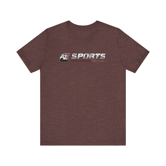 A to Z Sports Texas A&M Distressed Horizontal T-Shirt