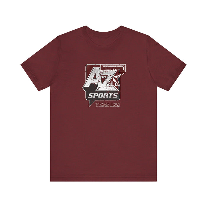 A to Z Sports Texas A&M Distressed T-Shirt
