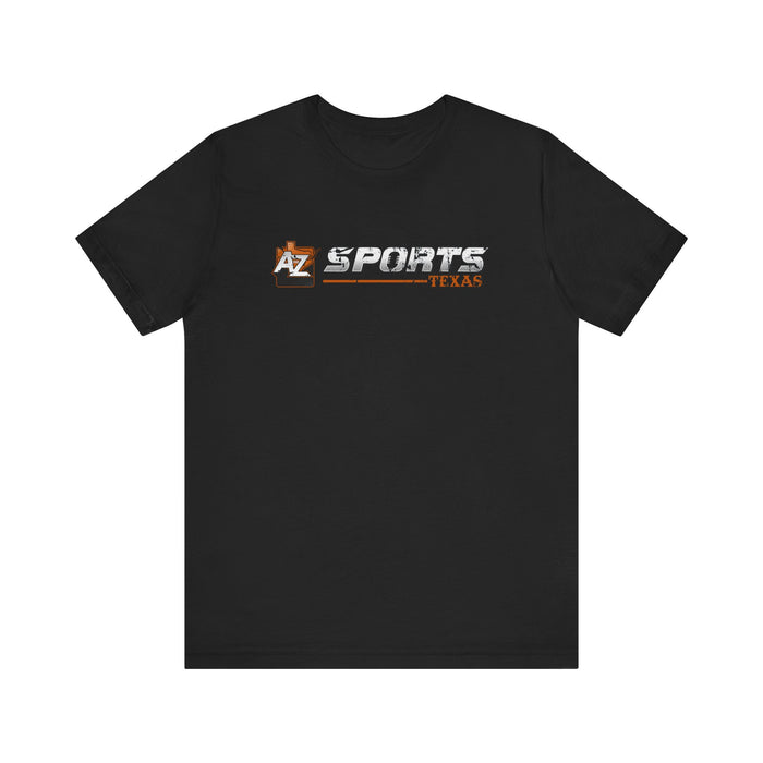 A to Z Sports Texas Distressed Horizontal T-Shirt