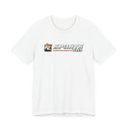 A to Z Sports Texas Distressed Horizontal T-Shirt