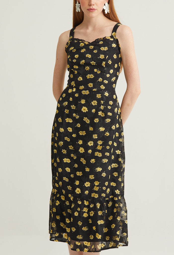 Abloom Floral Flowy Dress