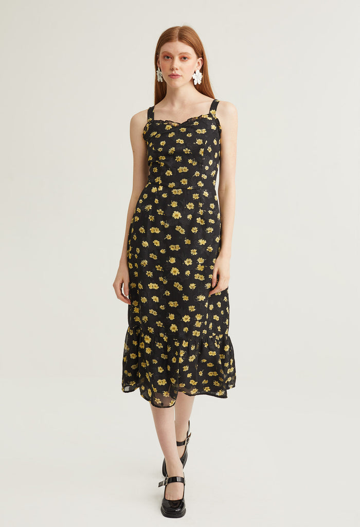 Abloom Floral Flowy Dress