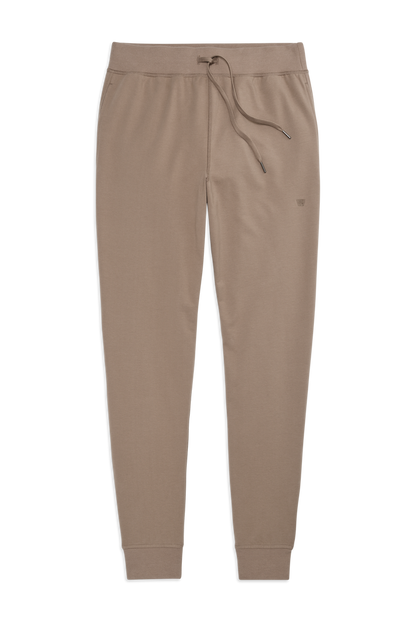 Front view of Ace Relaxed Sweatpant in Desert Taupe