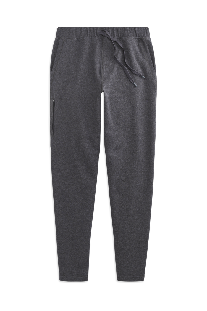 Front view of Ace Sweatpant in Charcoal Heather