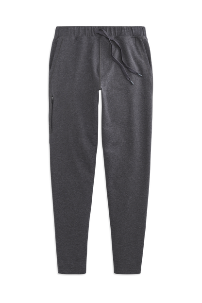 Front view of Ace Sweatpant in Charcoal Heather