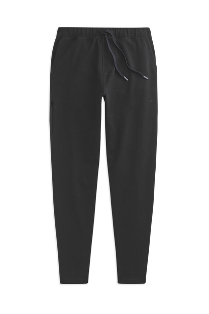 Front view of Ace Sweatpant in True Black