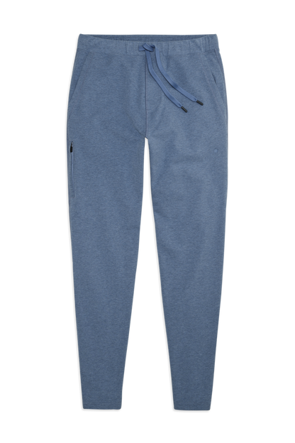Front view of Ace Sweatpant in Ice Storm Heather