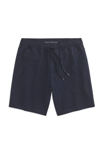 Front view of ACE Sweatshort 7” in Total Eclipse