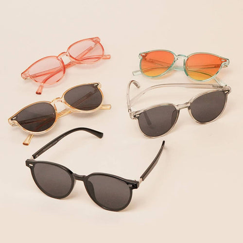Acetate Round Sunglasses
