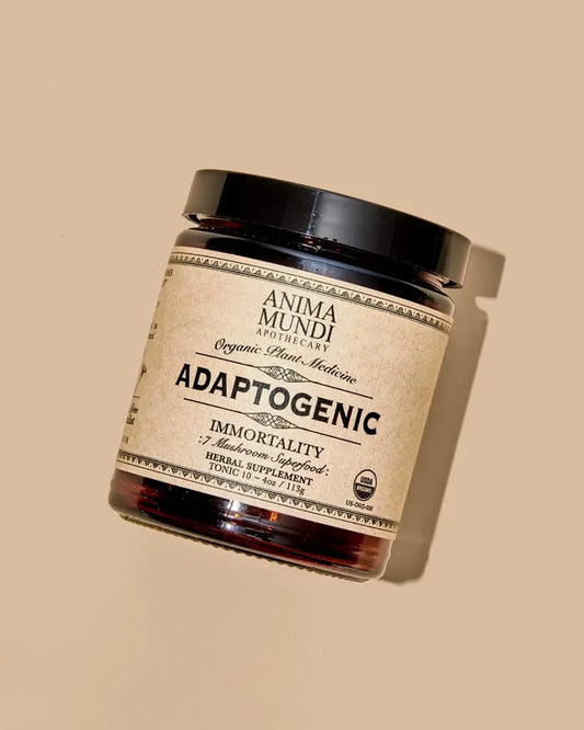 Adaptogenic Powder | Organic, 7 Medicinal Mushrooms + Cacao