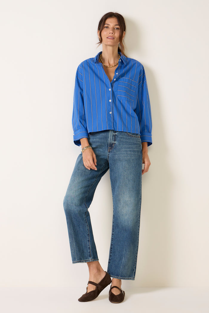 Aiden Crop Shirt
