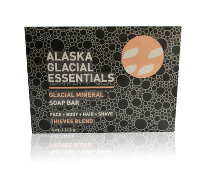 Glacial Clay Mineral Soap Bar (Thieves Blend)