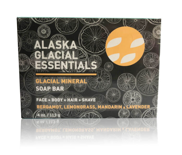 Glacial Clay Mineral Soap Bar (Citrus Blend)