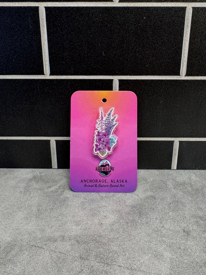 Alaska Wild & Free Pins