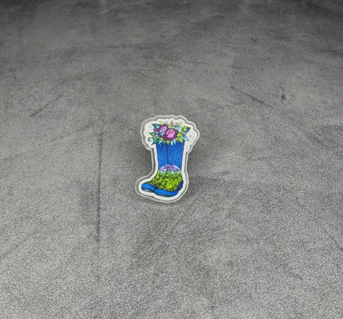 Alaska Wild & Free Pins