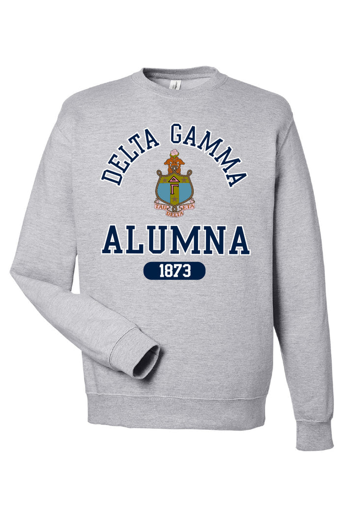 Alumna Crest Crewneck - Hannah's Closet - The Official Boutique for Delta Gamma