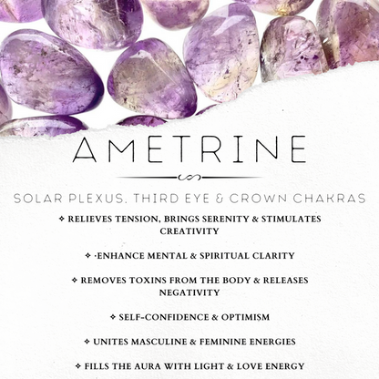 Ametrine 6 mm - The Bead N Crystal & Enclave Gems