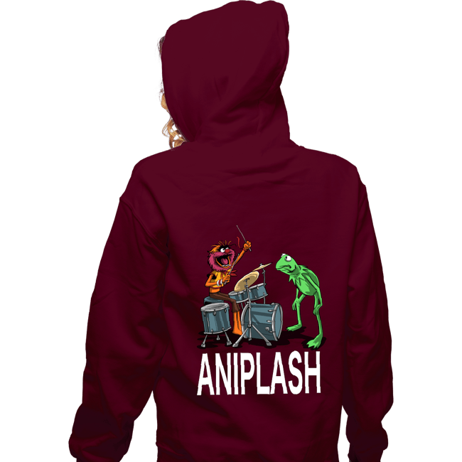 Zippered Hoodies, Unisex / Small / Maroon