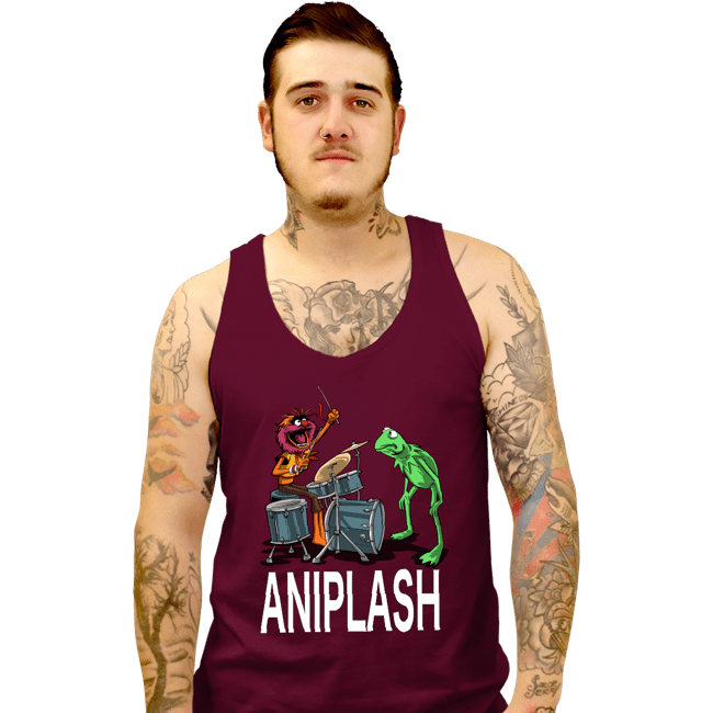 Tank Top, Unisex / Small / Maroon