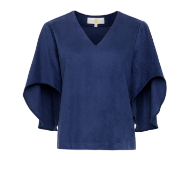 Anna Cate Nina Suede Top