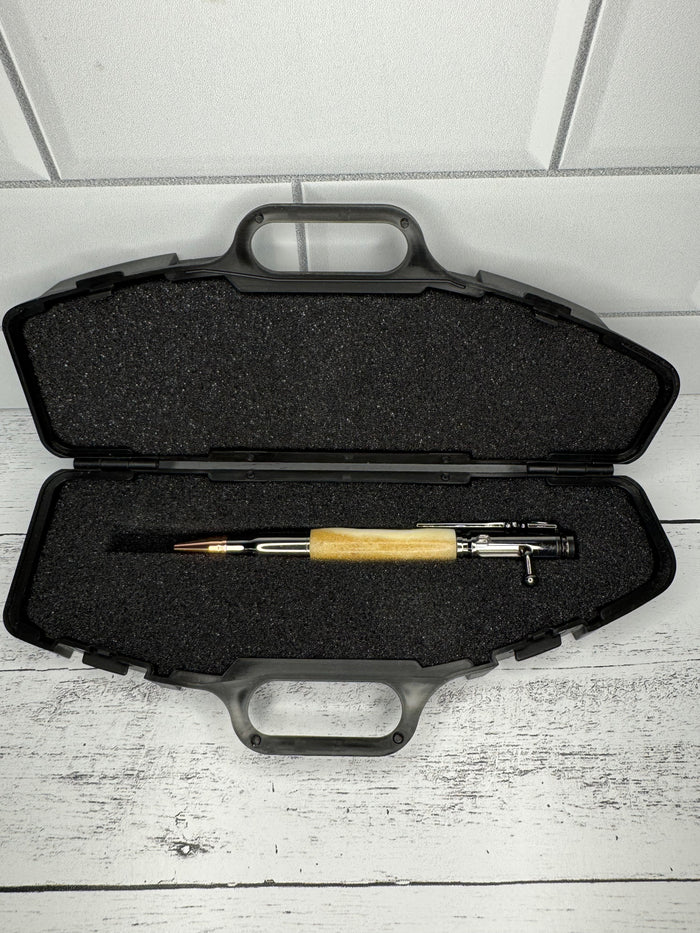 Antler Bolt Action Pen & Case