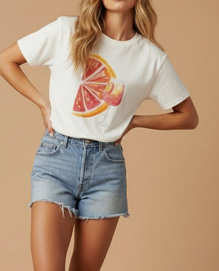 Aperol Slice Big Boy Graphic Tee