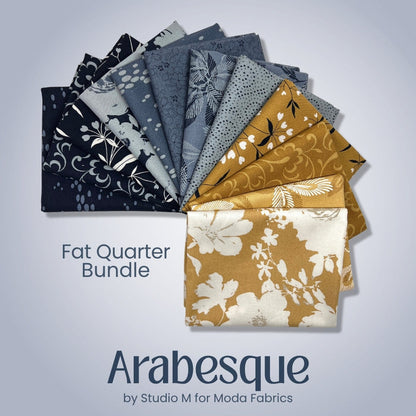 Arabesque Fat Quarter Bundle, quilting fabric by Moda Fabrics