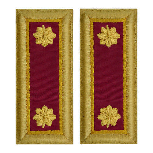 Army Shoulder Strap: Major Ordnance - female