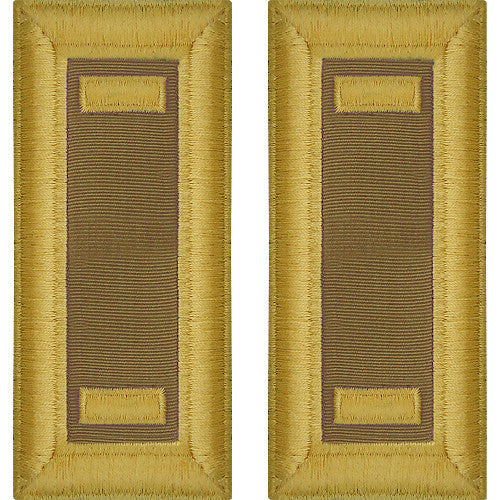 Army Shoulder Strap: Second Lieutenant Quartermaster