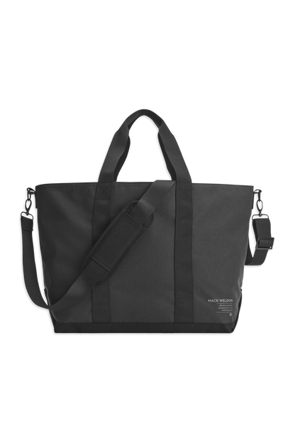 Front view of Atlas Tote in Asphalt