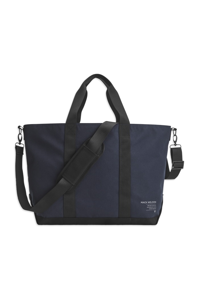 Front view of Atlas Tote in Total Eclipse