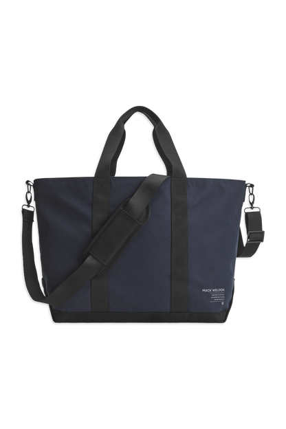 Front view of Atlas Tote in Total Eclipse