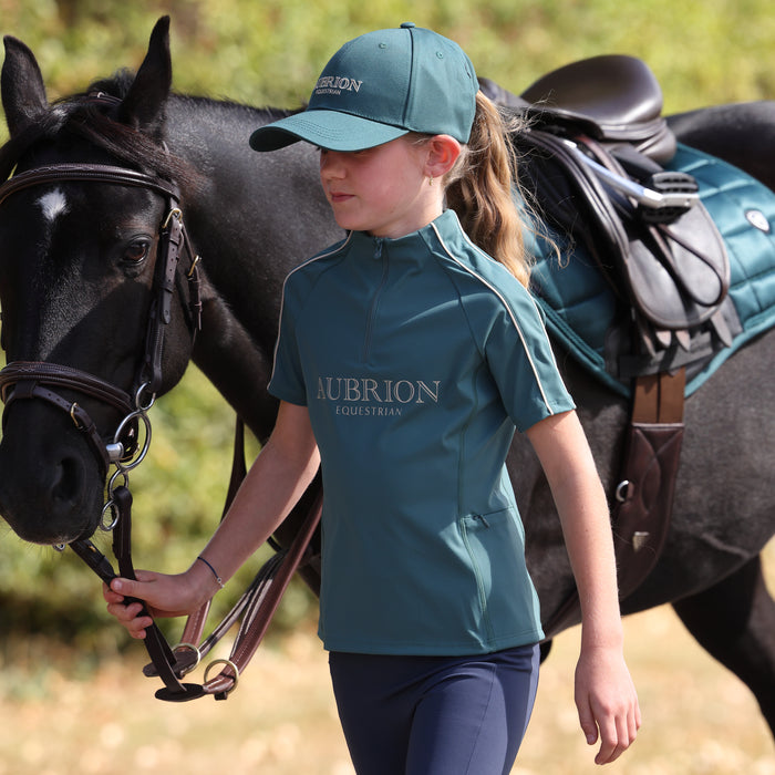Aubrion Equestrian Short Sleeve Base Layer -Young Rider