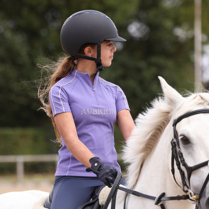 Aubrion Equestrian Short Sleeve Base Layer -Young Rider