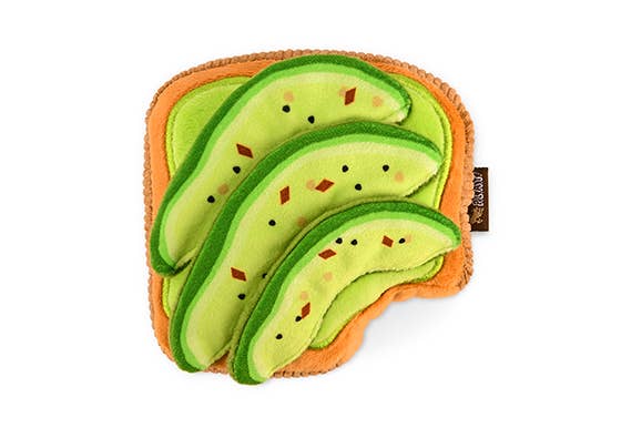 Avocado Toast Dog Toy