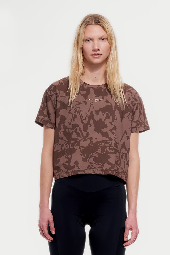 Backroads Crop Tee