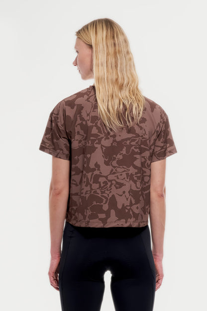 Backroads Crop Tee