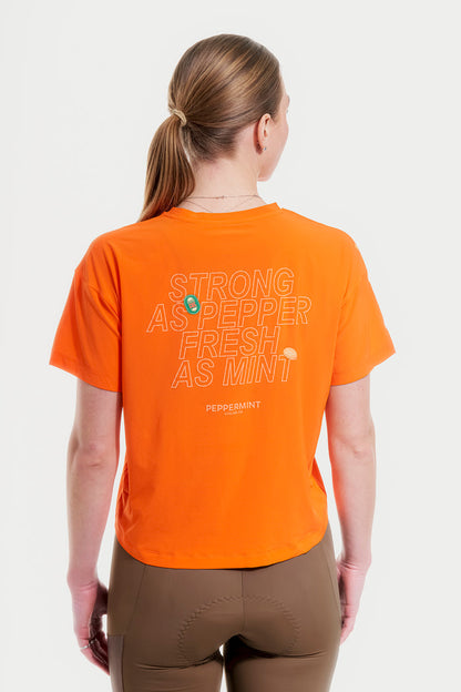 Backroads Crop Tee