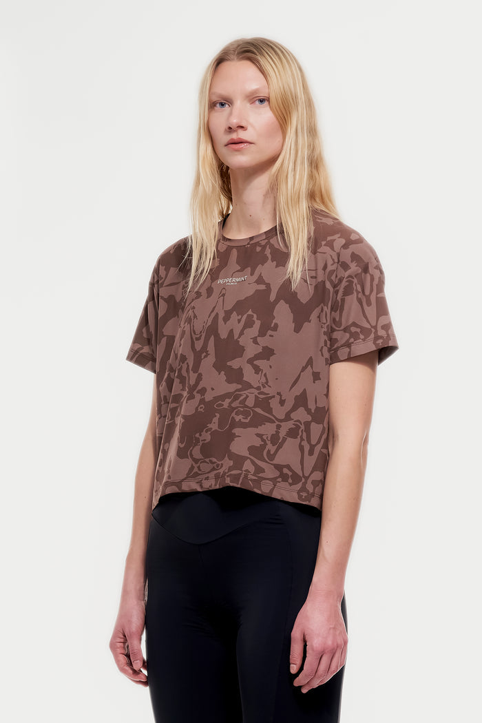 Backroads Crop Tee