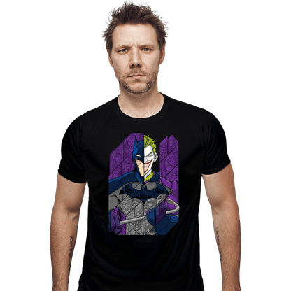 Secret_Shirts Fitted Shirts, Mens / Small / Black Batman Joker