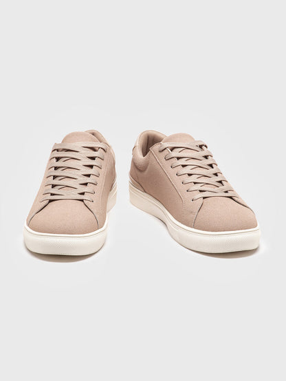 sneakers / Beige Wrapped Sneakers