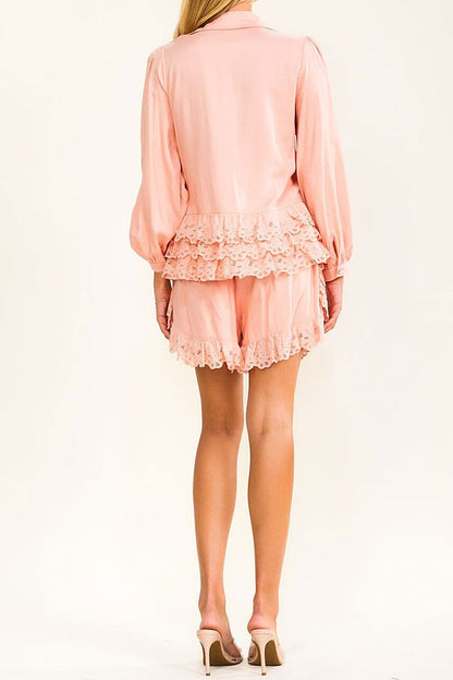 Bella Ruffled Two-Piece Set-Cute-Trendy-Shop-Womens-Boutique-Clothing-Store