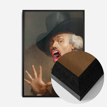 21x30cm | 8¼ x 11¾in / Black Wood Frame